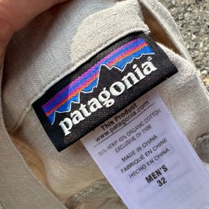 Patagonia 15s linen shorts